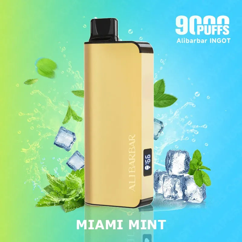 🔥 ALIBARBAR INGOT 9000 Puffs Disposable Vape 💨 | Most Popular Choice 🌟   ( Sydney Stock 🚚 )