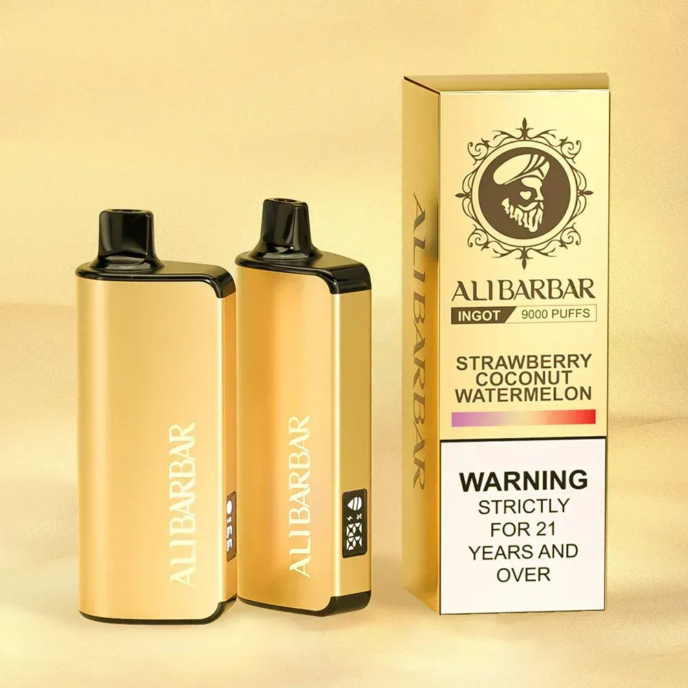 🔥 ALIBARBAR INGOT 9000 Puffs Disposable Vape 💨 | Most Popular Choice 🌟   ( Sydney Stock 🚚 )