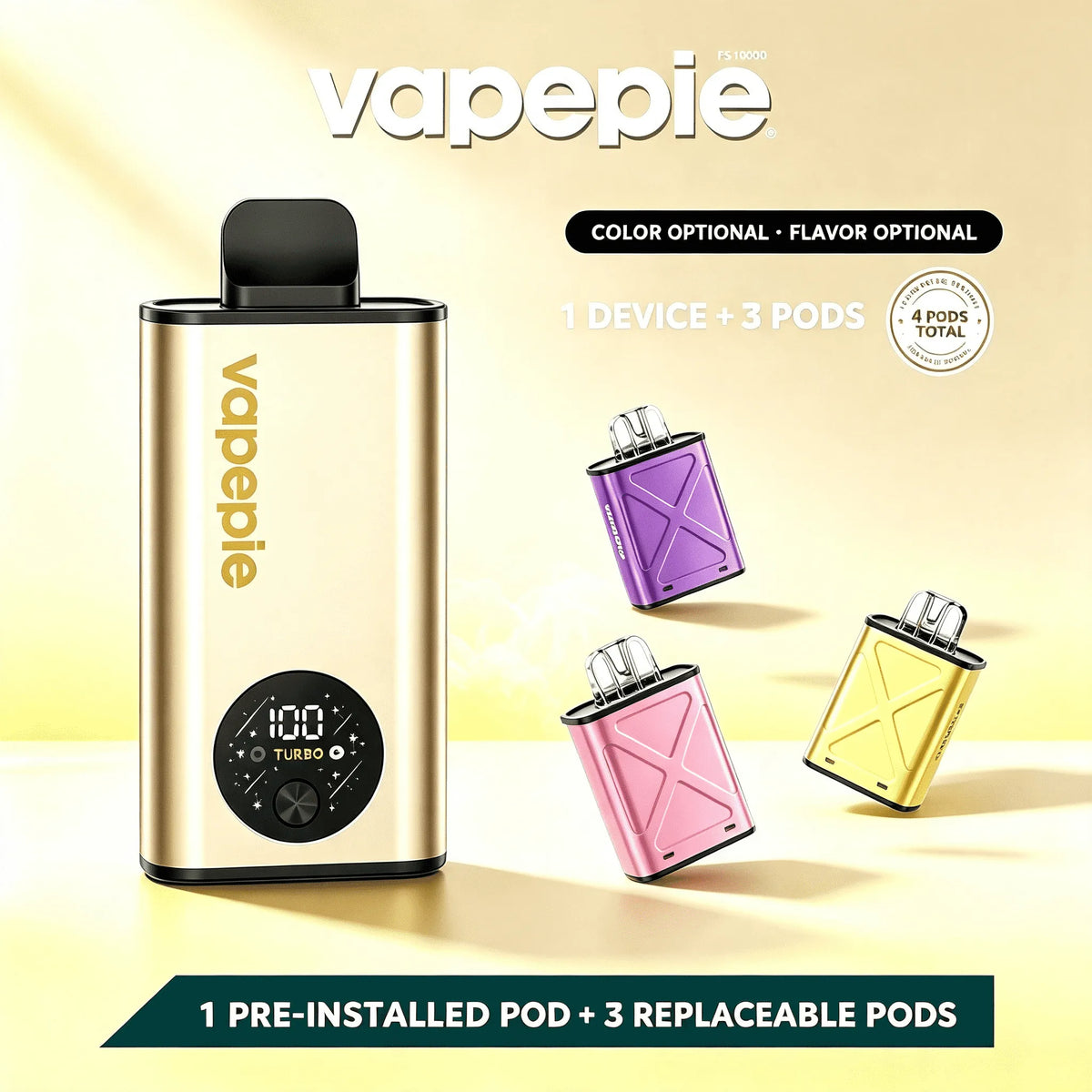🔥 Sydney Stock 🇦🇺 Vapepie FlexSwitch Pod Kit 10000 Puffs | 1 Device
