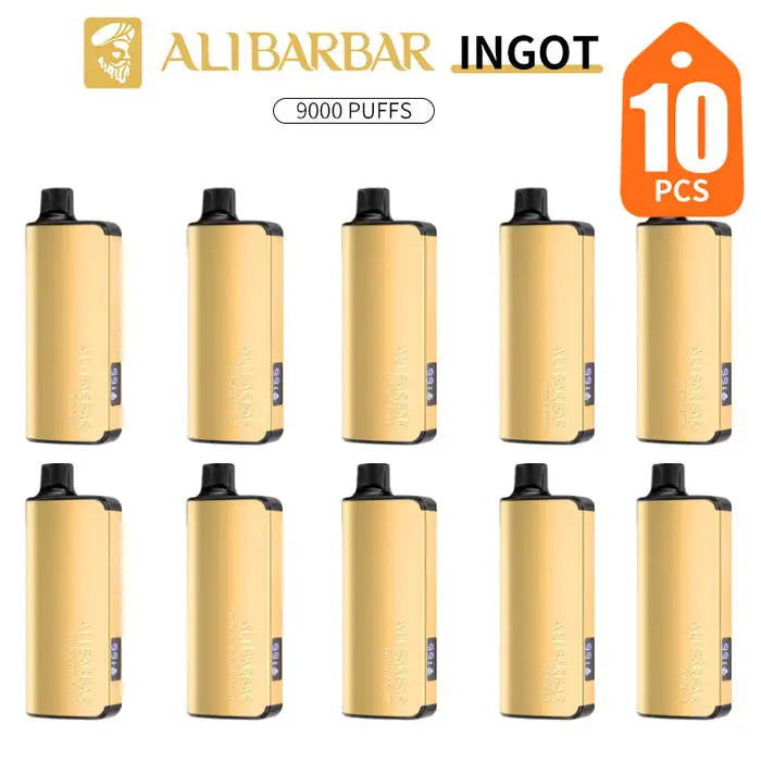 Sydney Stock 🚚 10 Alibarbar Ingot 9000 puffs Vapes – Premium Puff, Unbeatable Price!